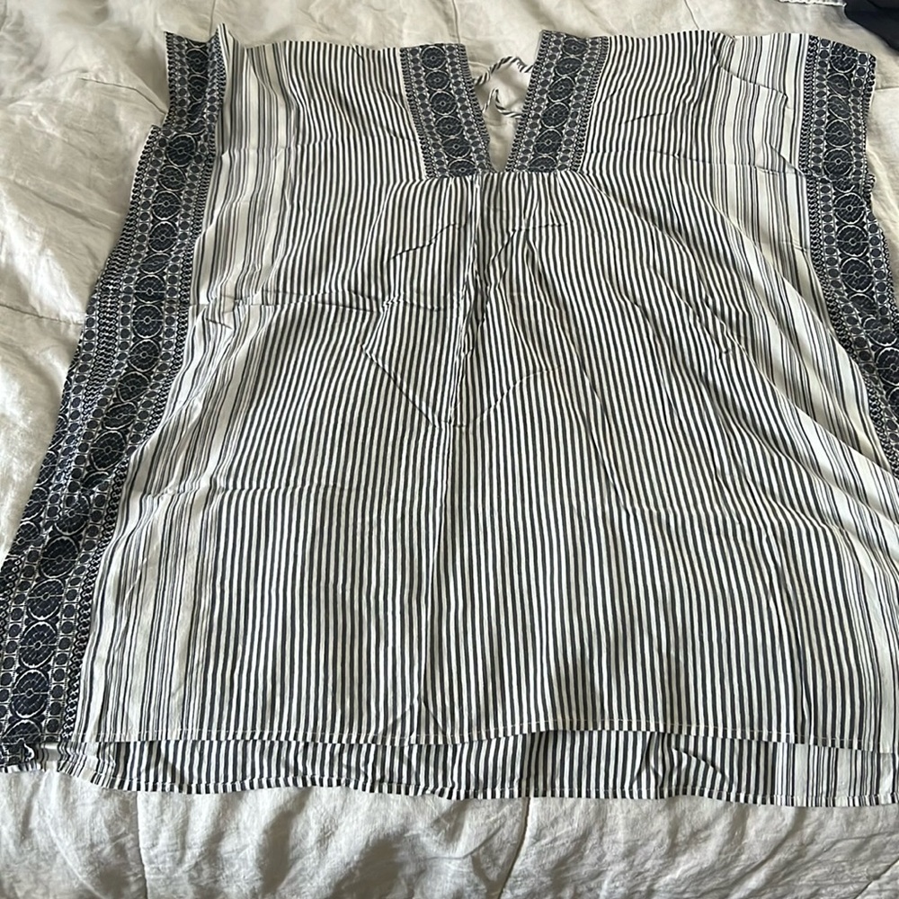 Athleta Indigo Cover Up
